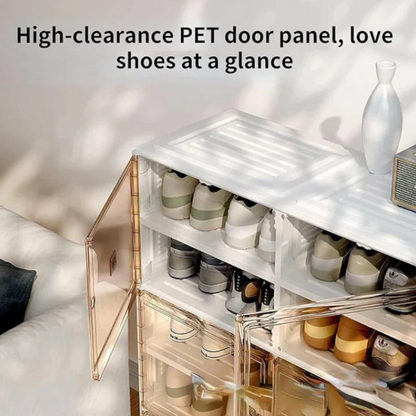 Smart Foldable Shoe Rack Shelf - 8 Layer | BUY 1 GET 1 FREE
